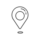 check in, location, spot, twitter svg vector icon