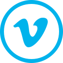 media, movie, share, social, video, vimeo, yumminky svg vector icon