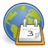 48, calendar, gnome, web icon