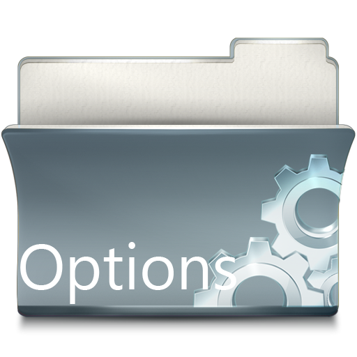 option,preference,setting,configure,configuration,config icon