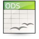 application,oasis,spreadsheet,open document icon