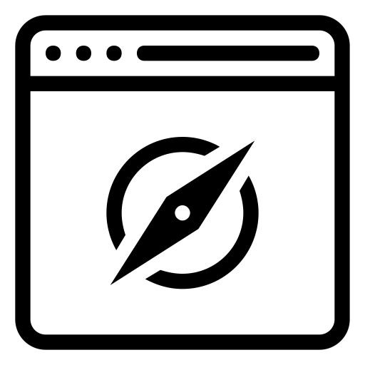Web Positioning svg vector icon