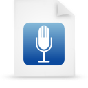 blue, document, file, paper icon