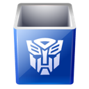 recycle,bin,empty,blank icon