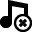 music,cancel,stop,no,close icon