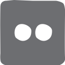 doodle, flickr, social media, socialmedia svg vector icon