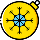 bauble, christmas, xmas svg vector icon