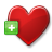 heart,add icon