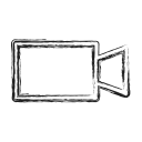 camera, film, movie, productivity, shape, social svg vector icon