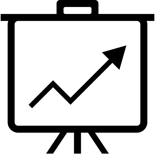 Data Trend svg vector icon