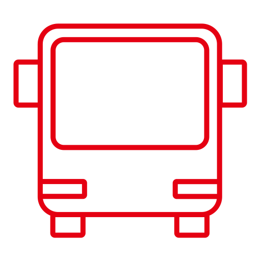 Bus svg vector icon