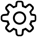 config, configuration, settings svg vector icon