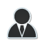 sticker, user icon