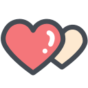 general, heart, heart beat, heart disease, heart rate, heart shape, office svg vector icon