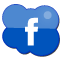 facebook,cloud,weather,climate,social,social network,sn icon