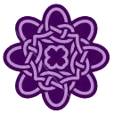 purpleknot,knot,knotting icon
