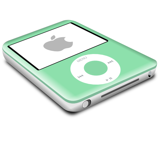 green,ipod,nano icon