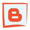 bloger, media, social svg vector icon
