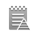notepad,pyramid icon