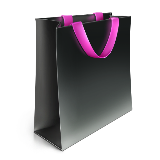 big,bag,pink icon