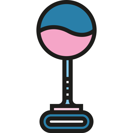 Rattle svg vector icon