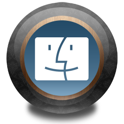 wood,color,finder icon
