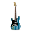 stratocaster,guitar,stripes icon