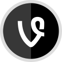 logo, media, online, social, vine svg vector icon