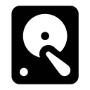 disk svg vector icon