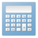 calculator,blue,calculation,calc icon