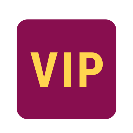 Vip svg vector icon