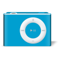 ipod,shuffle,bleu icon
