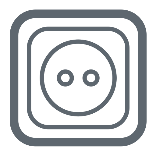 Socket F svg vector icon