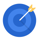 aim, business, goal, marketing, target, work svg vector icon
