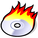 beos, burn icon
