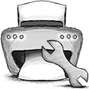 printer,setting icon