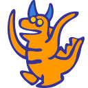 gudon,blue icon