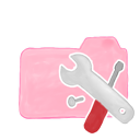 ak, candy, folder, tools icon