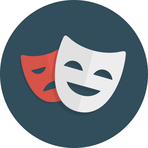 Theatre svg vector icon