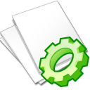 document,white,exec,file,paper,execute icon