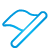 basic, blue, flag icon
