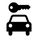 parking,locked,car,car rental,transportation,automobile,transport,vehicle,lock,security icon