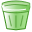 green,delete,del,remove icon