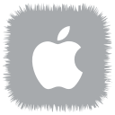apple, mac, media, social svg vector icon