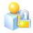 user,lock,locked,security,account,profile,people,human icon