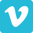 internet, social media, vimeo svg vector icon