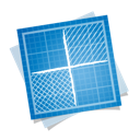 blueprint, delicious, social icon