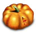 bloody, halloween, jack o lantern, pumpkin icon