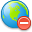 world,delete,del,remove,globe,earth icon