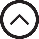 arrow, ascend, increase, outline, raise, round, up svg vector icon